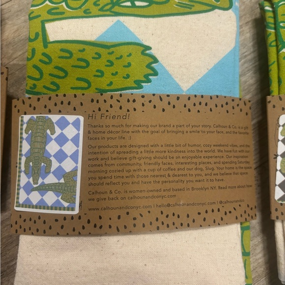 NWT Colorful Fun Tea Towels - Picture 9 of 9